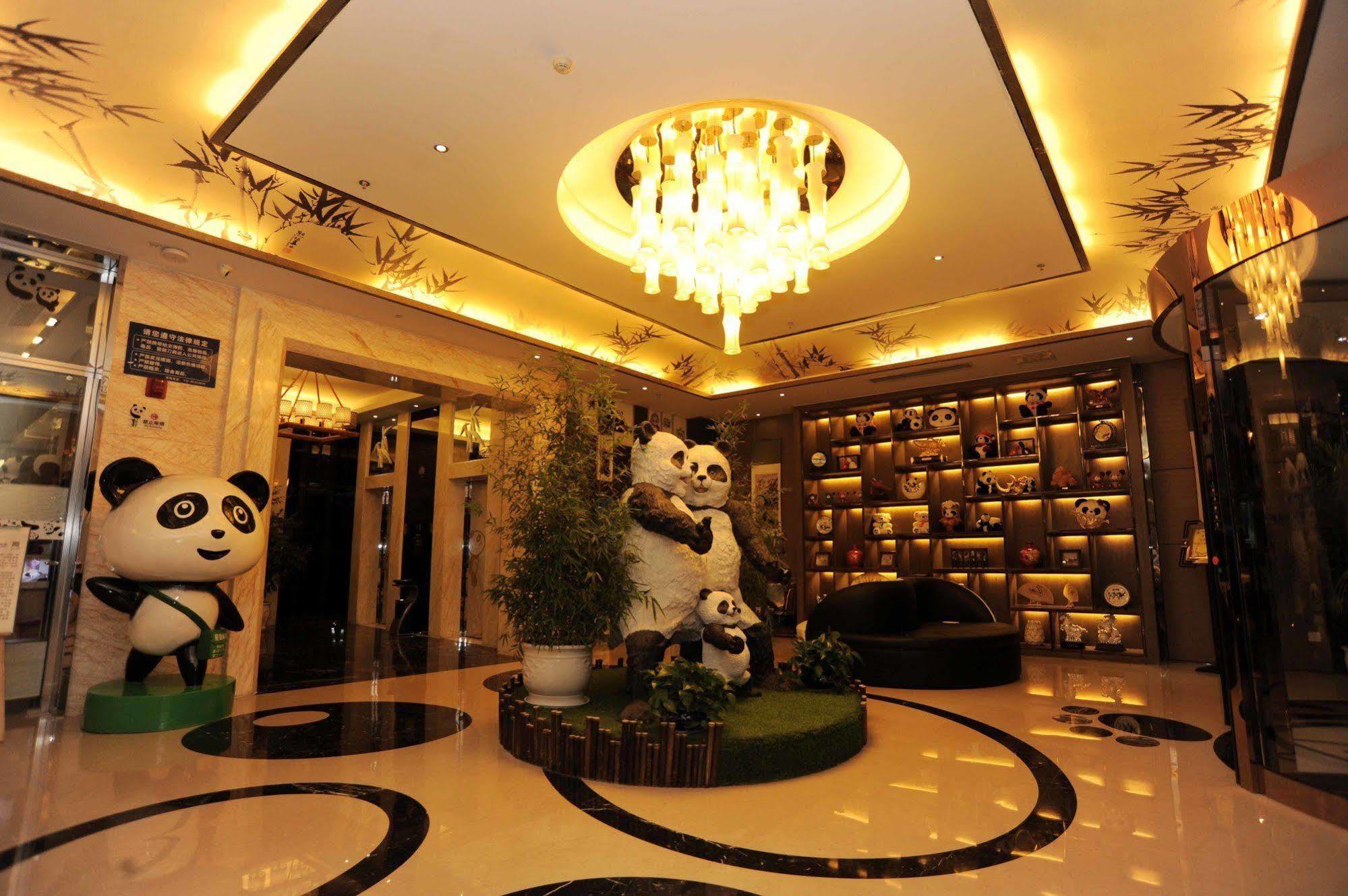 Chengdu Panda Prince Culture Hotel Eksteriør billede