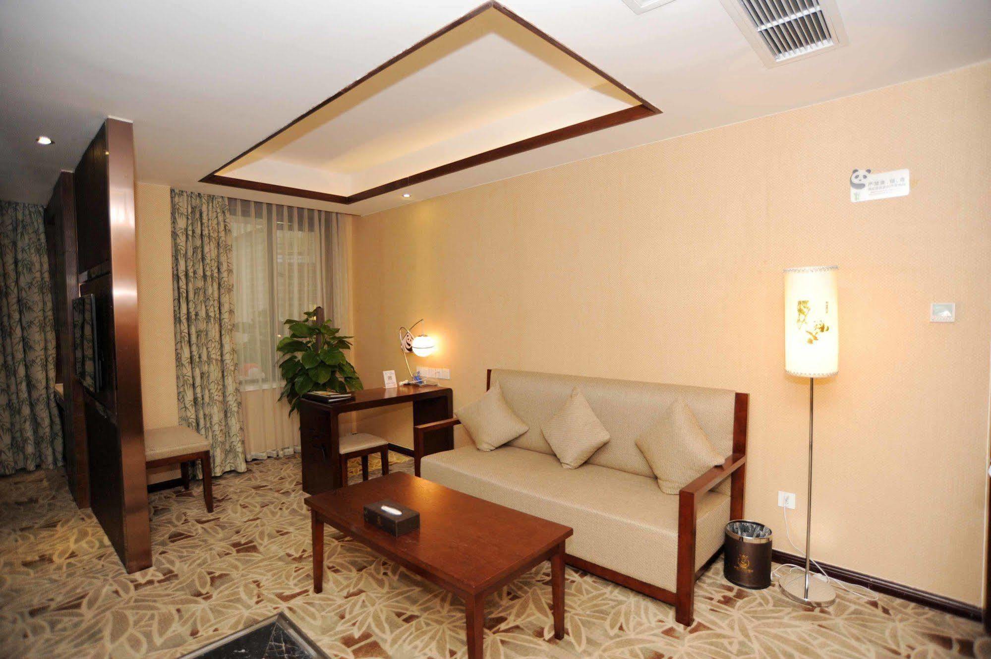Chengdu Panda Prince Culture Hotel Eksteriør billede