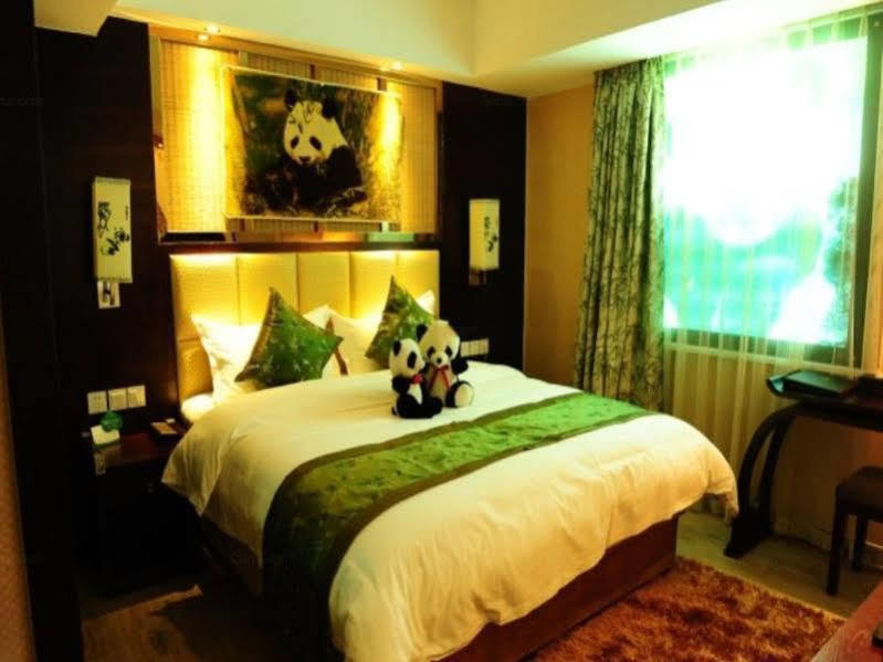 Chengdu Panda Prince Culture Hotel Eksteriør billede