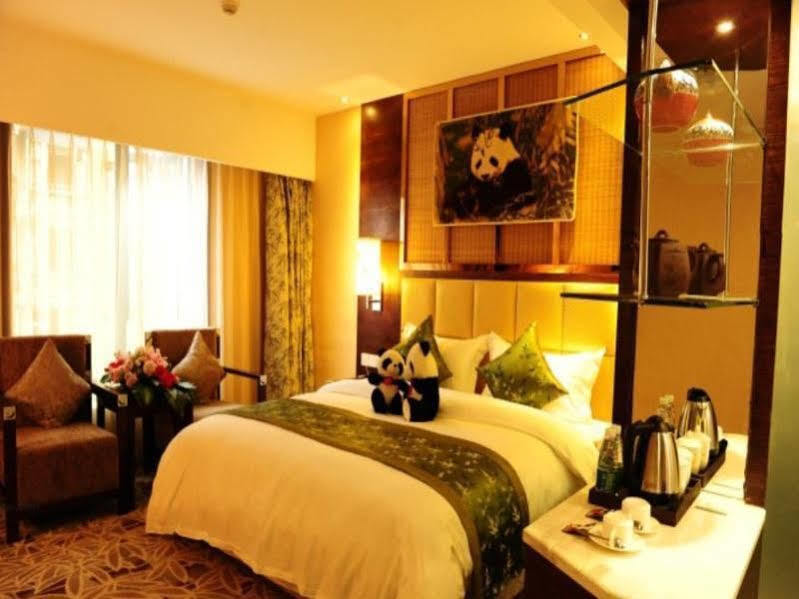 Chengdu Panda Prince Culture Hotel Eksteriør billede