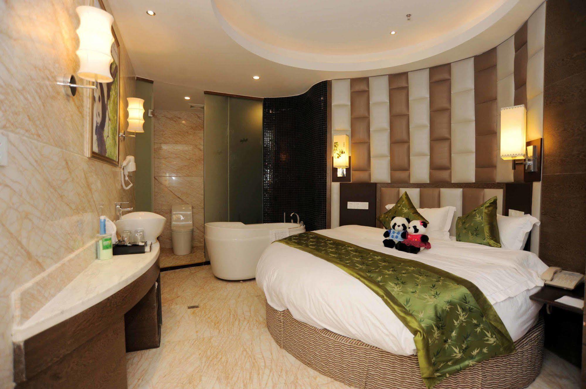 Chengdu Panda Prince Culture Hotel Eksteriør billede