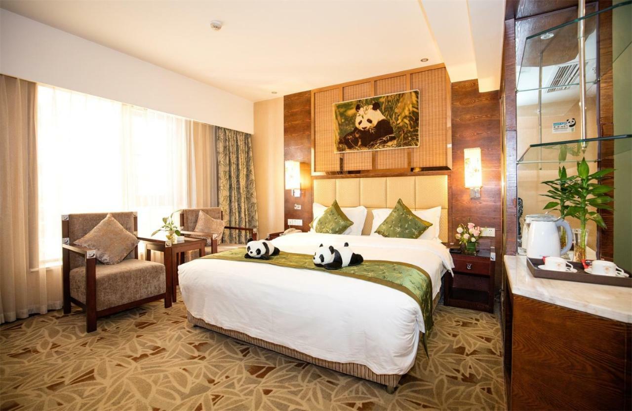 Chengdu Panda Prince Culture Hotel Eksteriør billede