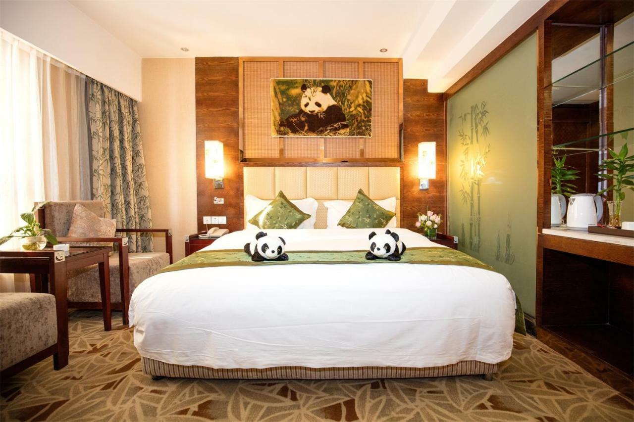 Chengdu Panda Prince Culture Hotel Eksteriør billede