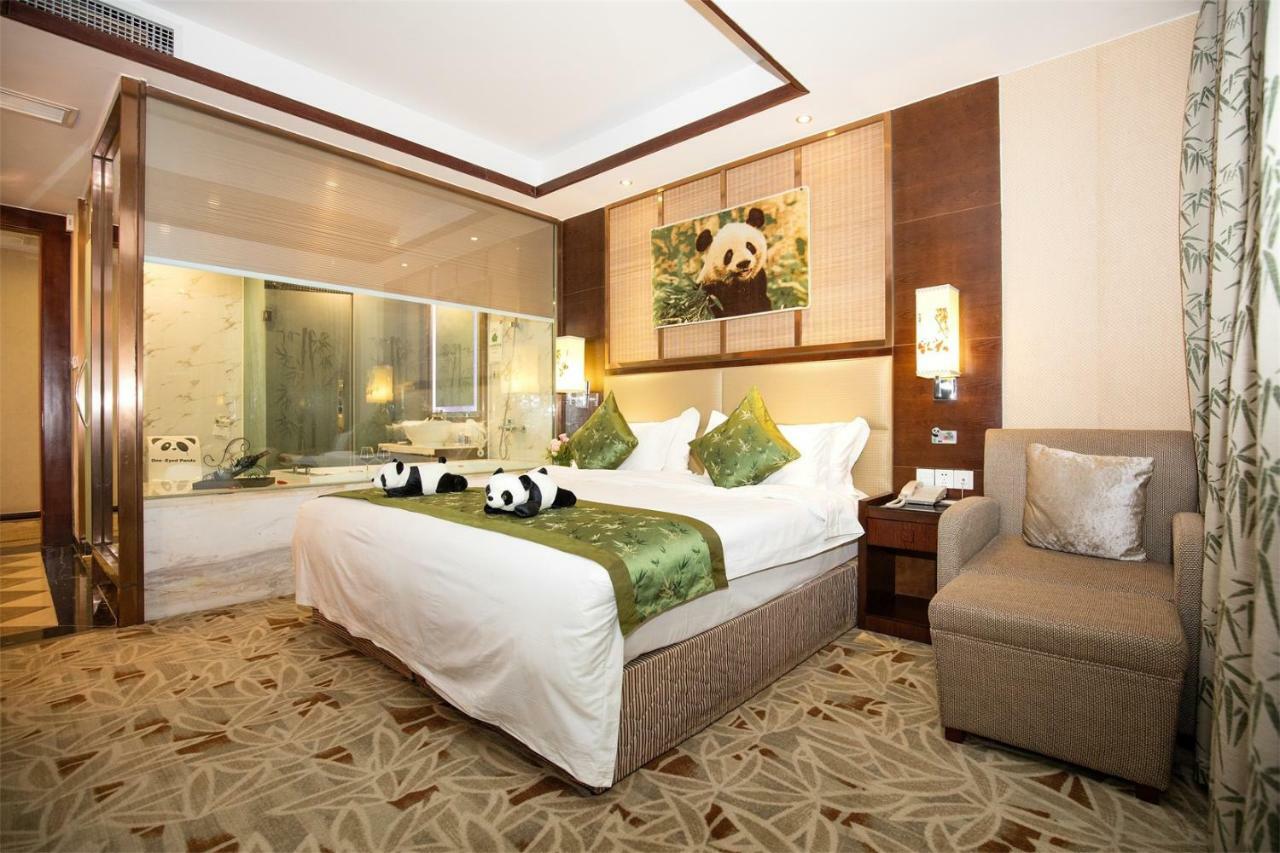 Chengdu Panda Prince Culture Hotel Eksteriør billede