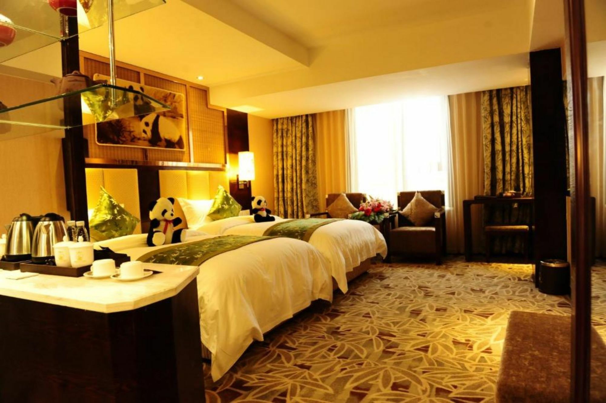 Chengdu Panda Prince Culture Hotel Eksteriør billede