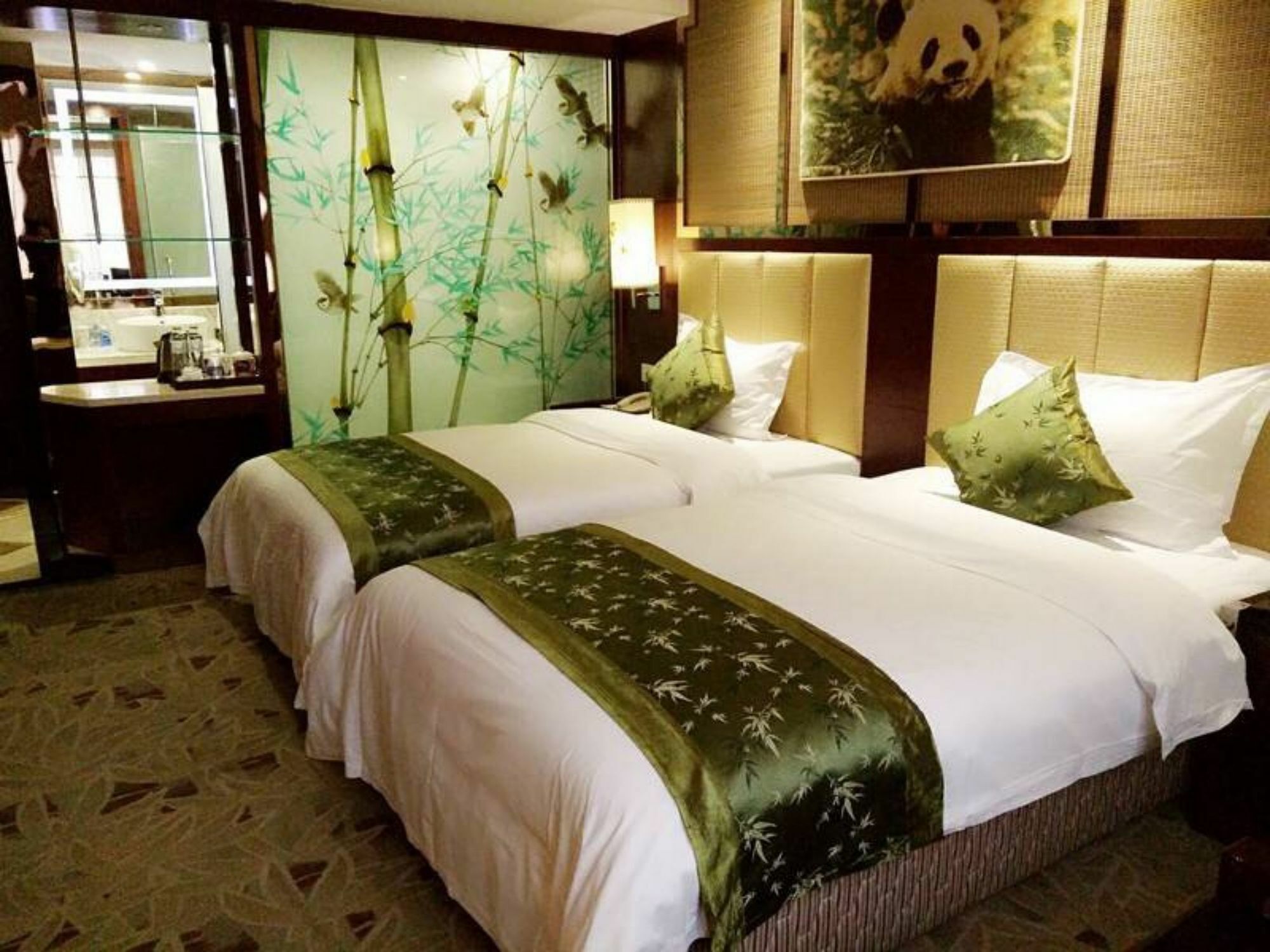 Chengdu Panda Prince Culture Hotel Eksteriør billede