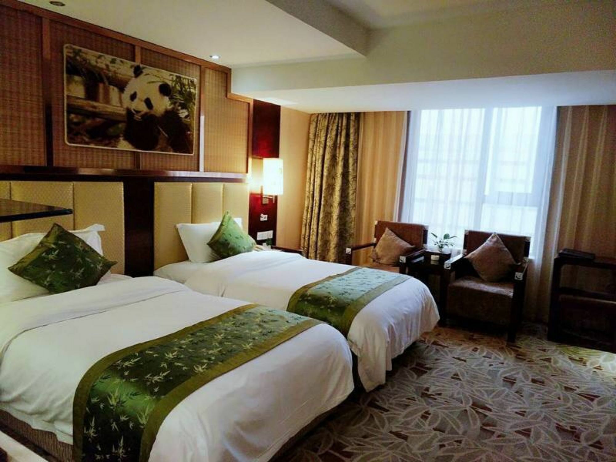 Chengdu Panda Prince Culture Hotel Eksteriør billede