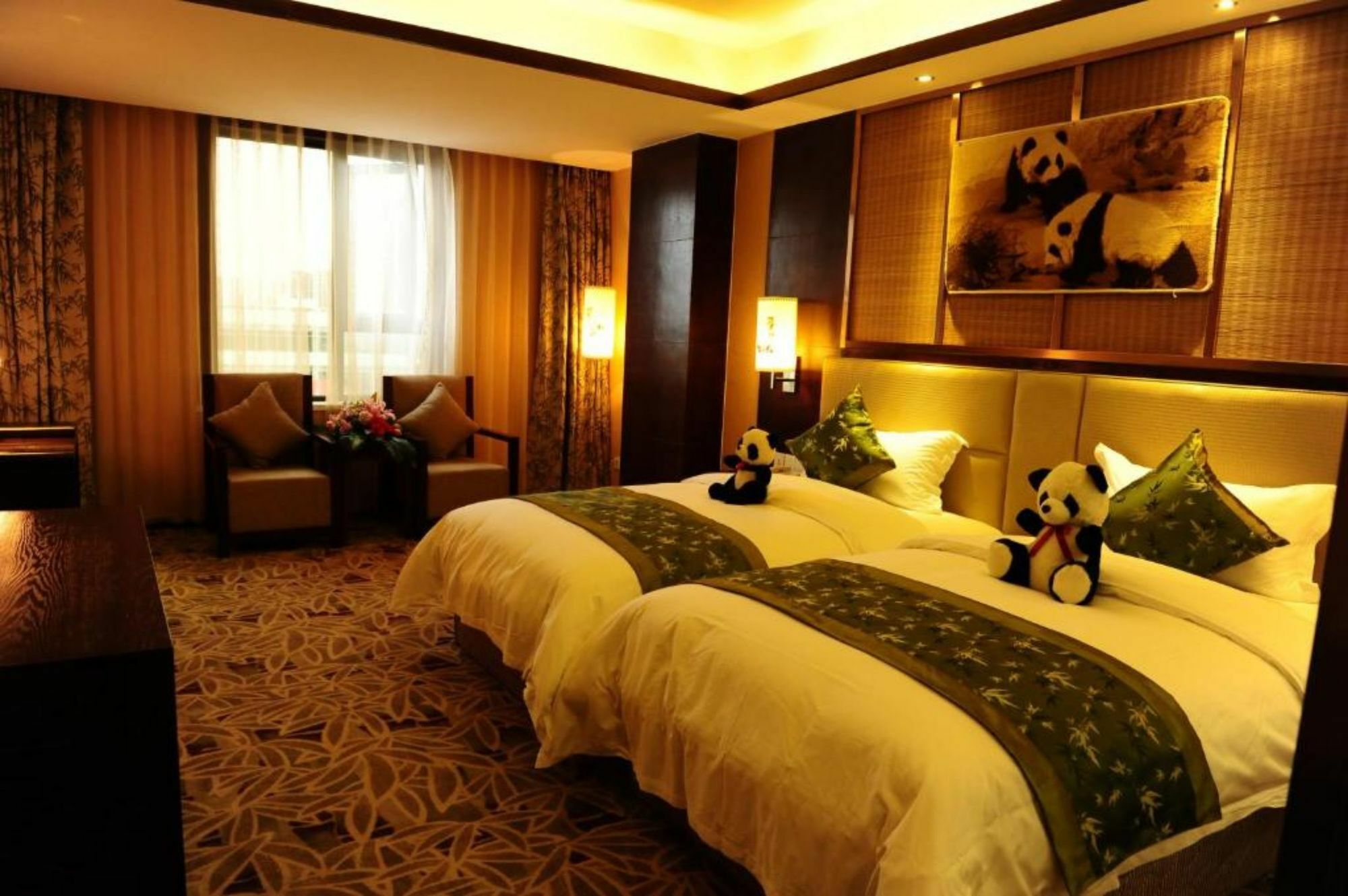 Chengdu Panda Prince Culture Hotel Eksteriør billede